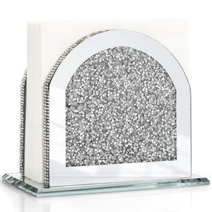 Porte-serviettes classique noir design Frozen, pièce décorative pour la table de fête, la salle à manger à domicile ou une occasion saisonnière spéciale, en provenance d'Inde - Product Image 4
