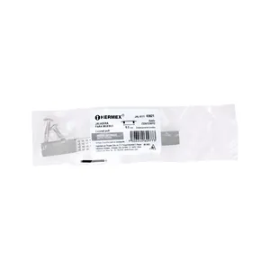 Hermex Contempo linea 96mm scatola 12 maniglie in nichel per armadio armadio cassetto cucina cassettone camera da letto ingresso bagno uso esterno - Product Image 4