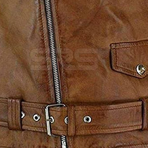 Chaqueta de moto para hombre con diseño de logotipo personalizado chaqueta impermeable de invierno informal para moto - Product Image 5