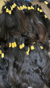 ผมบริสุทธิ์จาก100% ผมจริงสีดำธรรมชาติไม่ผ่านกระบวนการผมมนุษย์ชาวเวียดนามผมต่อผมธรรมชาติ - Product Image 6