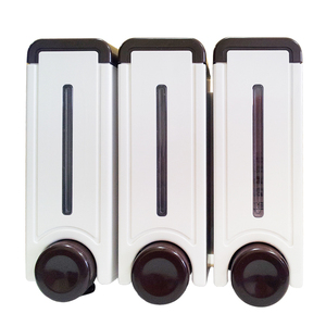 Dispensador de Jabón de Manos Recargable de Pared, Material ABS, Capacidad de 300 ml * 3, Marca Silver Bell, Diseño Moderno, 1 Año de Garantía - Product Image 2