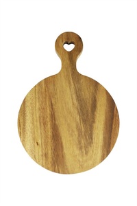 Tabla de cortar de madera con aspecto de diseñador para utilidades de cocina y hogar en forma personalizada, todos los tamaños y colores naturales y personalizados - Product Image 5