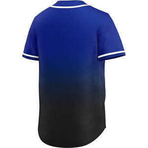 Sports Wear Solid Color Baseball Jersey Quick Dry Baseball Jersey Slim Fit Men Baseball Jersey - Product Image 3