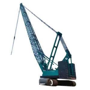 핫!! 중고 리프팅 kobelco 150T 크레인 기계 장비 예비 부품 150T 유압 중고 크롤러 크레인