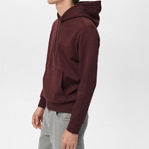 Sudadera Extra Grande de Felpa con Logotipo Personalizado para Hombre, Sudadera con Capucha de Felpa Técnica, Sudadera Básica de Algodón Combinado, Sudadera Extra Grande de Felpa de Algodón - Product Image 6