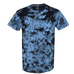 Low MOQ O-Neck High Premium Quality Trending New Hot Sale Quick Dry Polyester/Cotton Short Sleeve <b>Tie</b> Dyed <b>T</b>-<b>Shirt</b> For <b>Men</b> - Product Image 3