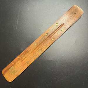 Eco Friendly Durable Wooden Indian <b>Incense</b> <b>Stick</b> <b>Holder</b> Burner | Handcrafted Agarbatti Stand with Ash Catcher for Temple Use - Product Image 5