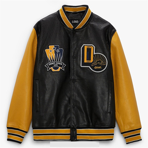 Haute qualité personnalisé Lettermen Varsity vestes hiver laine tissu respirant élégant-haute rue Design avant prix de gros - Product Image 1