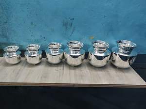 Lota en laiton pour les rituels religieux hindous, best-seller en gros, alliage de laiton, kalash pour la maison et le temple - Product Image 3