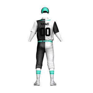 Uniforme de baseball pour hommes, uniforme de baseball respirant, léger et confortable avec les derniers designs - Product Image 4