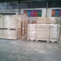 Panel de Madera de Caucho con Núcleo de Ratán Natural, Origen Indonesia, para Tableros de Mesa y Paneles de Gabinetes, Embalaje en Caja de Madera, Excelente Suministro y Calidad