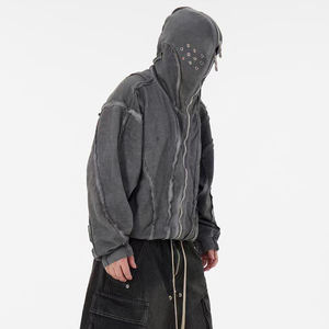 Sudaderas con Pedrería para Hombre, Nuevo Estilo Único, Transpirables, de Algodón Ligero, Oferta - Product Image 5