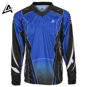 Camiseta de Paintball Unisex de Manga Larga, Transpirable, de Tela Elástica de Poliéster, Ropa Profesional de Paintball, Artículos Deportivos AIFRAN - Product Image 1