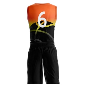 ชุดกีฬาบาสเก็ตบอลทีมอเมริกันเสื้อเจอร์ซีย์ออกแบบโลโก้ได้ตามต้องการ - Product Image 6