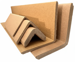 Customizable 2000 mm Long 3 mm thick Eco-Friendly Recyclable Precision Dimensions Made Taiwan Kraft Hard L/V Profile Paper Angle - Product Image 3