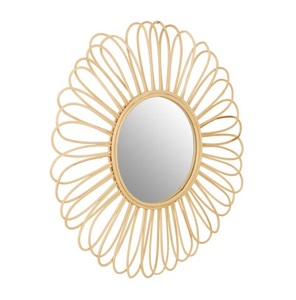 Miroirs muraux décoratifs au design moderne de luxe Conception de cadre en verre et métal pour la décoration intérieure Salle de bain Salon Couloir. - Product Image 5