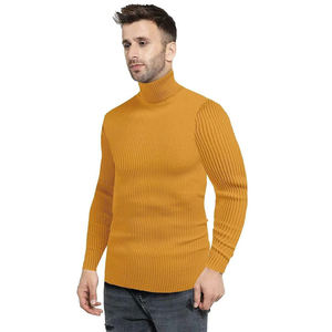 Haute qualité doux confortable Mohair mode porter pull pour hommes Logo personnalisé respirant nouveau style pull col rond pull - Product Image 3