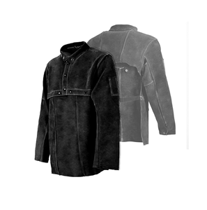 เสื้อแจ็กเก็ตเชื่อมหนังวัวสำหรับผู้ชายและผู้หญิงเสื้อผ้านิรภัยสำหรับฤดูใบไม้ผลิลายพราง - Product Image 3
