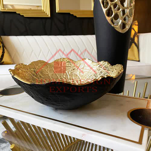 Vase à puces dorées et à fleurs pour décoration de Table/saladier Unique pour centres de Table de mariage, prix de gros 2022 - Product Image 2