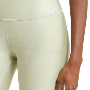 Leggings de yoga ligeros para mujer último diseño personalizado con patrón sólido venta al por mayor - Product Image 5