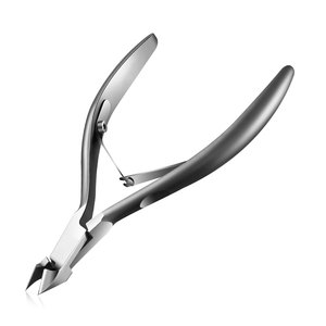 Professional <b>Cuticle</b> <b>Nipper</b> 4mm Jaw <b>Cuticle</b> Remover Tool High-density Cutters Stainless Steel <b>Cuticle</b> Clipper Manicure <b>Nipper</b> - Product Image 1
