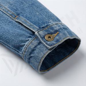 Unique Style Women Denim Jacket Wholesale Selling Fashion Trendy Casual Streetwear Outerwear <b>Coat</b> Apparel Customized Color - Product Image 6