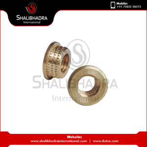 น็อตทองเหลืองอเนกประสงค์ไมโครแทรกทองเหลืองตรงจากอินเดีย - Product Image 4