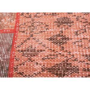 Provenance Hand Knotted <b>Wool</b> Rugs <b>Red</b> Orange Kilim Abstract Patchwork Design Rectangular 9x12 for Home Entryway Hallway Pae-3499 - Product Image 3
