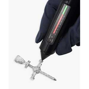 Pendentif Croix en Or 14K et Moissanite – Bijou Premium pour Style et Élégance - Product Image 1