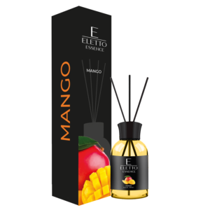 Reed <b>Diffuser</b> Bottle for Home & Office and Hotel <b>with</b> MANGO Scent 100ml / 3.38oz | Essential Oil Reed <b>Diffuser</b> Sets <b>with</b> <b>Sticks</b> - Product Image 1