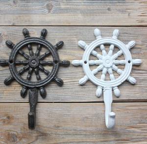 Trendy 2 Vintage Brass <b>Ship</b> <b>Wheels</b> High Quality Best Nautical <b>Ship</b> <b>Wheel</b> Handmade Decor - Product Image 1