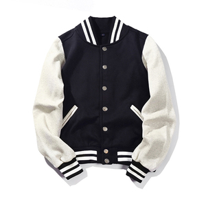 Chaquetas universitarias de béisbol personalizadas para hombre, estilo formal de alta calidad con cierre de cremallera y diseño bordado, estampado personalizado - Product Image 3