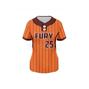 Vêtements de sport meilleure vente uniforme de softball séchage rapide respirant coupe ajustée 100% polyester - Product Image 2