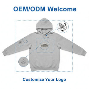 เสื้อฮู้ดดี้พิมพ์ลายแขนยาวแบบสั่งทำพิเศษสำหรับผู้ชาย ผ้าฟลีซหนาน้ำหนัก 350 กรัม ทรงบ็อกซี่ ใส่ได้ทั้งผู้ชายและผู้หญิง - Product Image 6