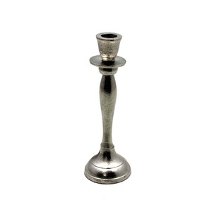 Juego de 3 candelabros cónicos hechos a mano de lujo candelabro gris decorativo de boda para Decoración de mesa del hogar - Product Image 1