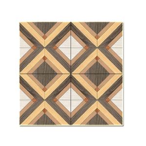 Carreaux de sol muraux en céramique émaillée 3D 396*396mm modernes 3D Art déco personnalisés Fonction brique réfractaire pour hôtels et jardins en plein air - Product Image 5