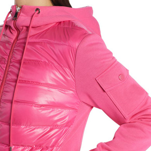 Doudounes matelassées pour femmes Veste zippée Vestes gonflées personnalisées les plus vendues en gros au Pakistan - Product Image 2