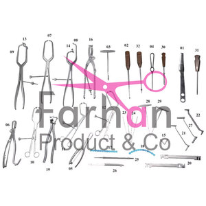 Juego de instrumentos de placa de reconstrucción pélvica ortopédica con caja de esterilización - Product Image 2