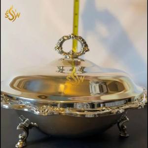 Conception abordable de marmite ronde de haute qualité Grande casserole métallique de qualité supérieure pour la cuisine et le mariage - Product Image 6