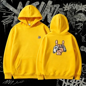 Nouvelle console de jeu impression hommes femmes sweats à capuche printemps automne pulls à capuche décontractés sweats hommes hauts couleur unie sweat à capuche sweat - Product Image 1