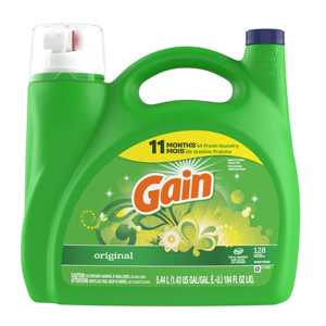 Détergent à lessive liquide Gain, parfum frais d'île, 154 FlOz, 107 lessives - Product Image 5