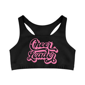 Nouvelle arrivée : soutien-gorge de sport pour cheerleading, design athlétique, pour entraînement, fitness et usage actif. - Product Image 1