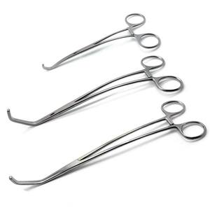 Pinza Vascular Atraumática DeBakey 2025, Forma Curva, Acero Inoxidable, Pinzas Quirúrgicas para Cirugía Hospitalaria, Pentax Surgical - Product Image 5