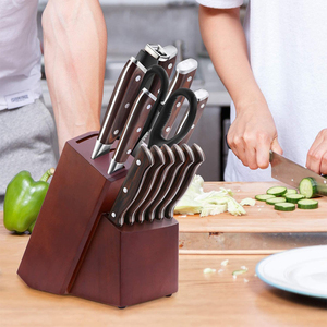 Couteaux Damas faits à la main ensemble de couteaux de chef de cuisine en acier inoxydable de 9 pièces - Product Image 5