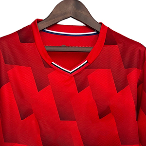 เสื้อเจอร์ซีย์ฟุตบอลสำหรับผู้ชายสำหรับฤดูใบไม้ร่วงรุ่นใหม่เสื้อฟุตบอลแบบสั่งทำแห้งเร็วคุณภาพสูงชุดทีมโลโก้แบบตาข่ายกางเกงขาสั้นบริการ OEM - Product Image 5