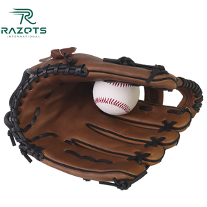 Personnalisable de haute qualité souple Cabretta cuir plein doigt isolé étanche gants de Baseball respirant confortable receveur - Product Image 3