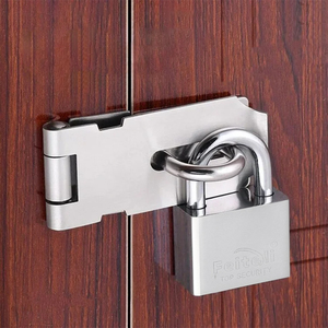 Lucchetto di Sicurezza in Ferro Massiccio con Gancio Corto 40 mm, Cilindro in Ottone con Chiave - Product Image 4