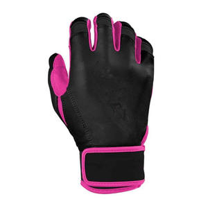 Meilleurs gants de frappe de baseball en cuir sublimé professionnels en gros, ambidextres, fermeture à boucle et crochet, respirants, durables - Product Image 2