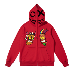 Sweat-shirts à capuche pour hommes en polyester/coton de haute qualité, design ample pour l'hiver, personnalisables avec impression intégrale, plusieurs couleurs - Product Image 5