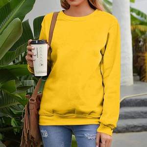 Robes pull-over amples à manches longues pour femmes, collection automne 2026, col rond, couleurs unies hiver, imprimé devant, style doudoune hiver - Product Image 5